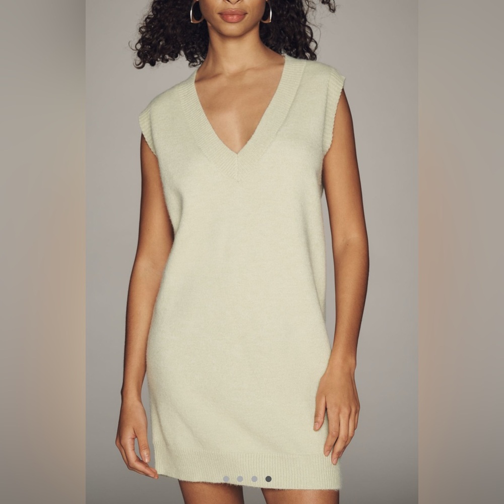 Anthropologie Sunday in Brooklyn Sweater Vest Mini Dress - Picture 4 of 4